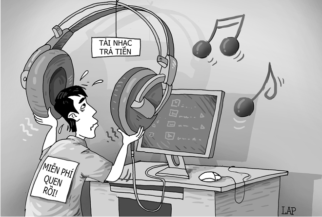 Bản quyền nhạc số: kẻ né, người đòi